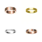 18k Gold Ring Fashion Custom Men And Women Europe And America Style 18K Gold Ring