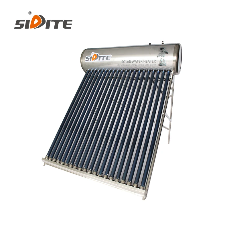 SD-S(SD-G) Eco-Friendly Economical Solar Water Heater High Pressure Polyurethane Non-Pressurized Hotels Free-Standing details