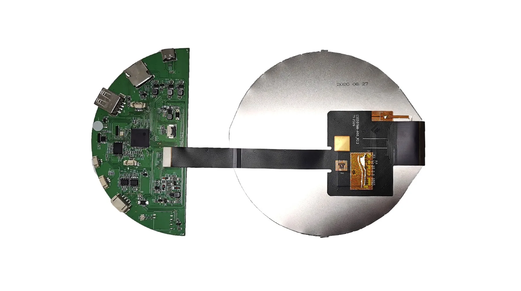 5 Inch 1080 1080 Round Shaped Epaper Round Mipi Interface Tft Lcd