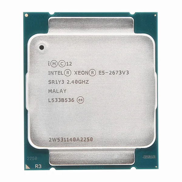 Intel Xeon Cpu E5-2673v3 12核处理器e5-2673v3 2.4ghz 30mb Cpu E5 2673 V3 ...