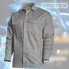 Resistant Uniform Flame Resistant Shirts 100% Cotton Flame Resistant Work Uniform Shirt
