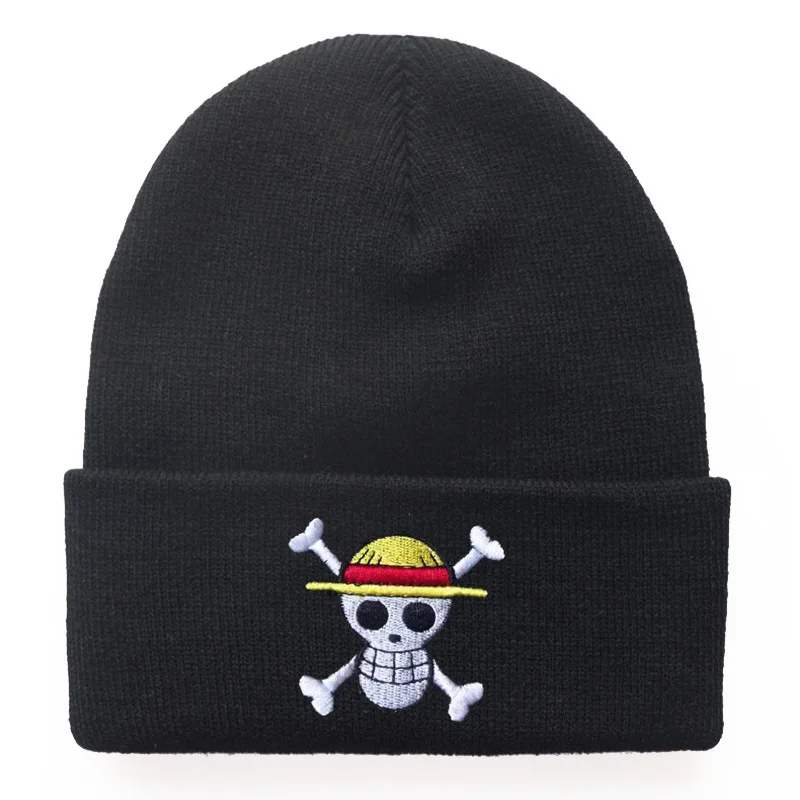 Hot Design Knitted Embroidered Cap Popular Japanese Anime One Piece Hat -  Buy Anime Hat,One Piece Hat,Japanese Anime Hat Product on 