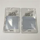 Sachets Mini MOQ Small Sachets 1 Side Clear Custom Mylar Plastic Bags With Zip Lock For USB Cable Earphone