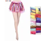 3 Skirt Girls 2021 Wholesale Fashion Colorful Printing 3 Layers Tutu Tulle Skirt For Girls Kids