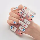 Nail Sticker 2020 Best Selling Full Cover Self-adhesive Nail Gel Polish Sticker