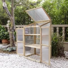 Wood Wood Greenhouse Garden Planter Box Sun House Green House With Fir Wood
