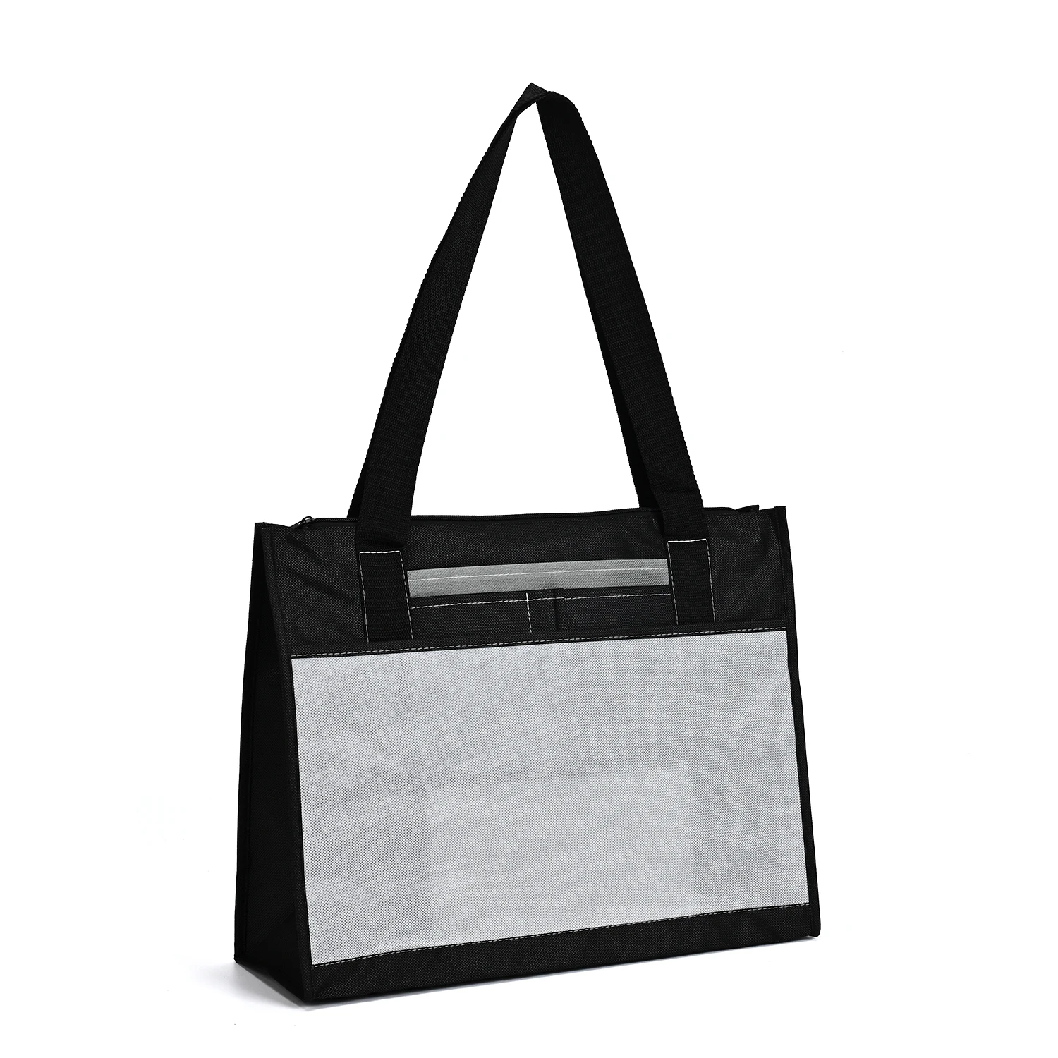 Trading Show Non Woven Bag, Cheap and High Quality Reusable Shopping Bag Non Woven Tote Bag Can Be Customized on Your Logo details