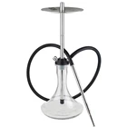 Hookah Russia Hot Selling Stainless Steel Narhuile Soft Smoke Shisha Hookah