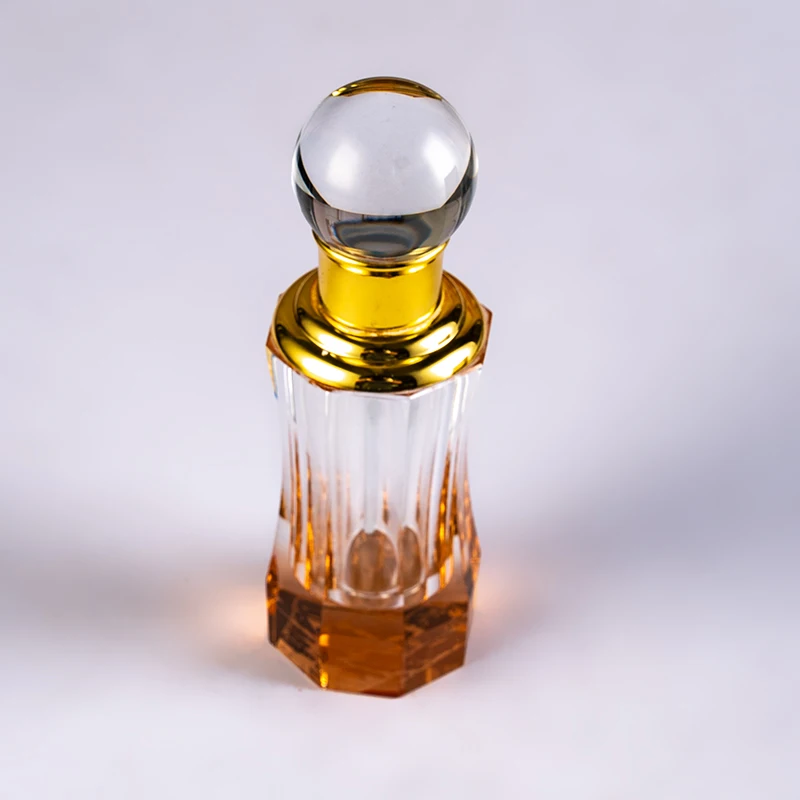 product new design hot selling column 6ml glass empty bottle luxury elegant crystal perfume bottle-4