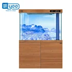 Fish Fish Aquarium YEE Glass Large Aquarium Arowana Fish Tank Base Cabinet Ecological Landscape Fish Tank Aquarium