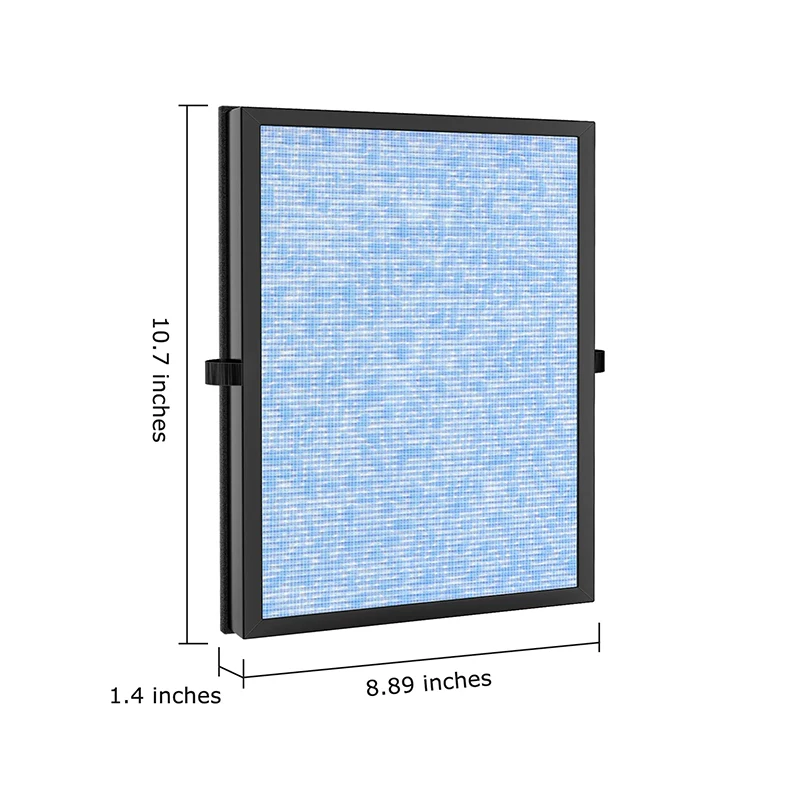 product custom air filter compatible with mk 04 mg 04jh h13 ture hepa filter suitable for pet dander dust pollen for bedroom and office-5