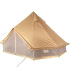 Military Tent Heavy Duty Army Military Luxury Glamping Safari Outdoor Cotton Canvas Fabric Tent
