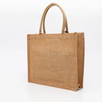 hessian jute bag manufacturers wholesale burlap jute tote bag shopping hand bag with custom printed logo