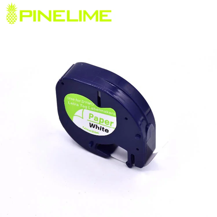 dymo letratag printing half