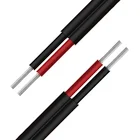 Bank Solar Pv Cable XLPE XLZHFR TUV Insulated Cabo Solar 4mm 6mm Dc Pv Solar Power Bank With Cable