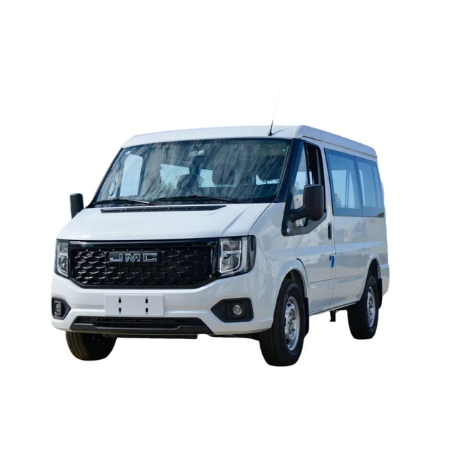 Brand New JMC Fushun 2024 Cargo Van Diesel 6mt   2.0T 145hp 4-9 Seat Passenger Car Cargo Van JMC Vehicle