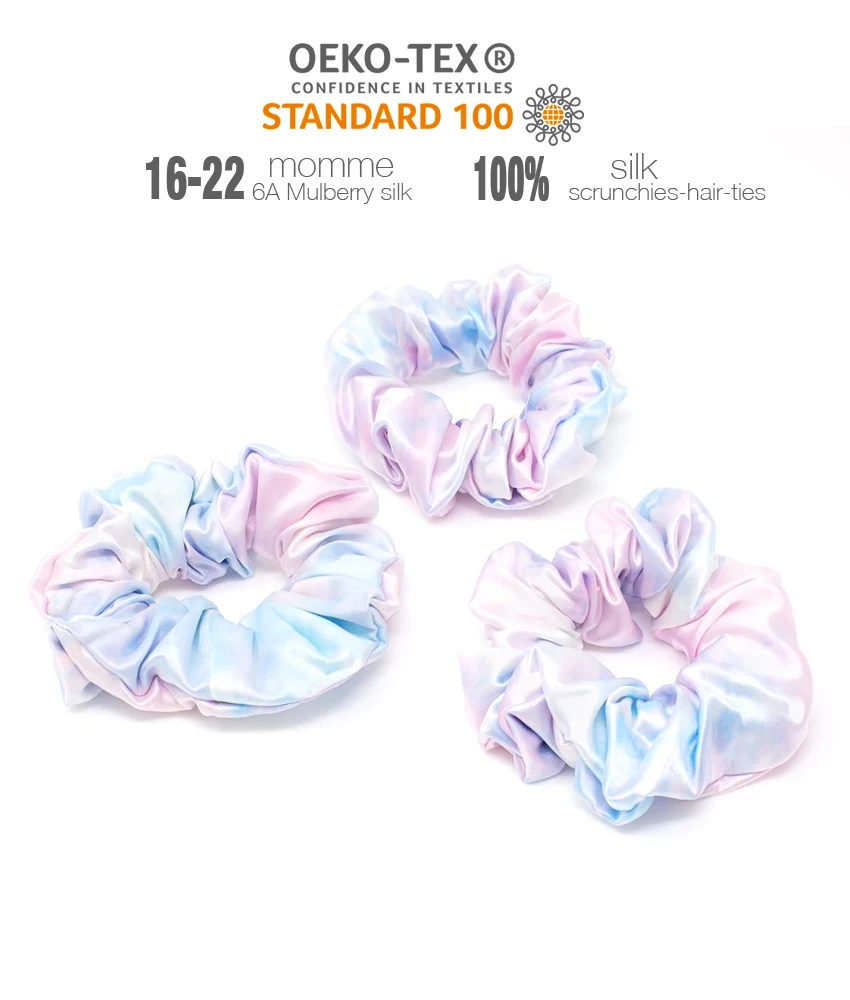 Women's Large Elastic Hair Tie Ponytail Holder Fashion Silk Pillowcase Sweet Popular Hair Accessories for Daily Use