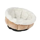 Bed Round Wholesale Soft Plush Warm Pet Bed Cushion Round Large Sleeping Cat Dog Bed