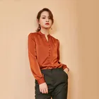 Long Sleeve Anti-wrinkle High Elasticity Personality Casual Anti-wrinkle High Elasticity Women Shirts Long Sleeve