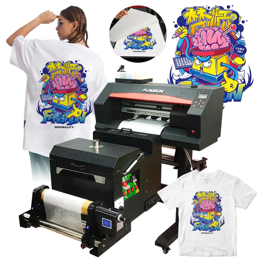 Professional Dtf Printer Impresora Dtf Manufacturer Pet Film Fs-300 30cm  Dtf Printer With Dx6 Head For Any Fabric Tshirt - Buy Professional Dtf 
