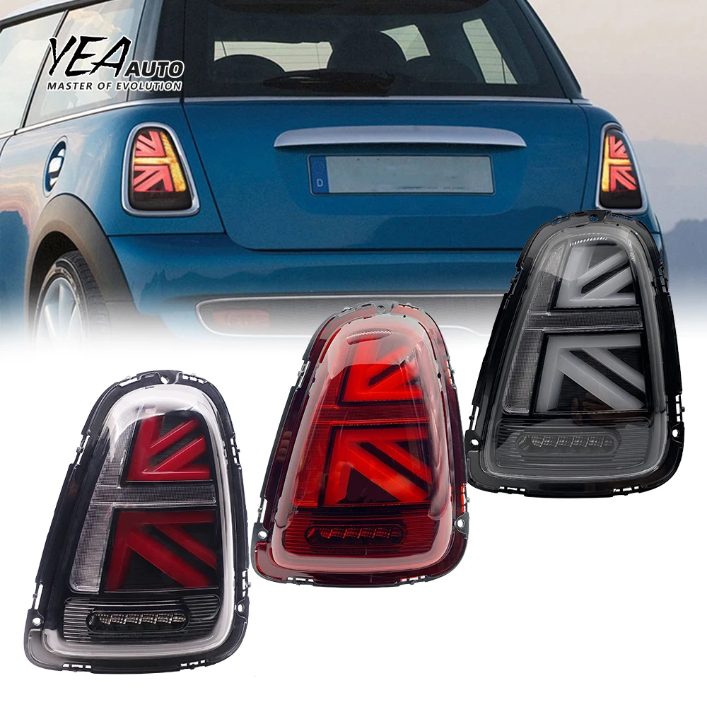 product plug and play led sequential taillights tail lights for bmw mini cooper r55 r56 2007 2013 rear light r56 taillight tail lamp-4