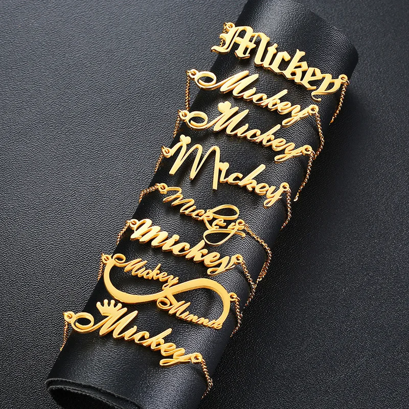 gold filled name plates