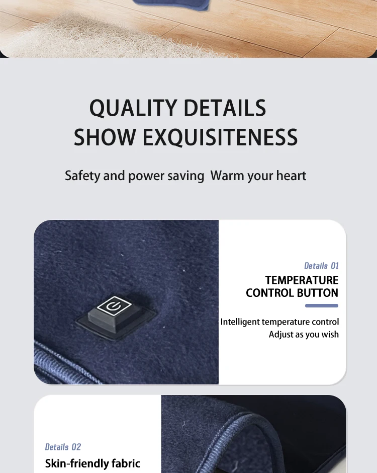 Portable Heating Electric Blanket, USB, others - detail 24