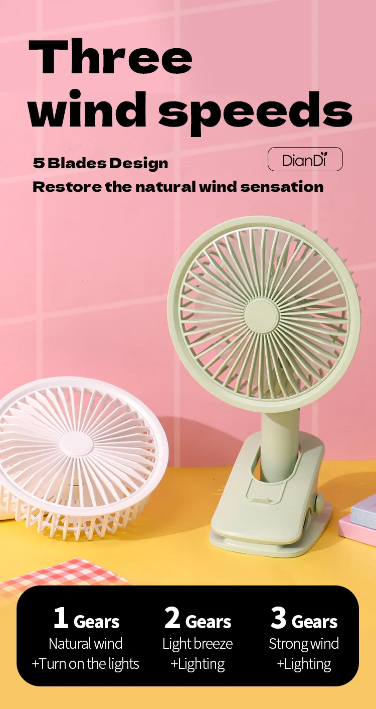 Hand Held Mini Fan, DD8025, Portable, USB - detail 16
