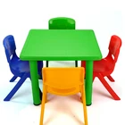 Kids Table Chair Set Table Kids Table And Chair Set 2021 Best Selling High Quality Pre-school Plastic Kids Study Table Chair Set For Kindergarten Children