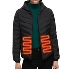 Coat New Casual Turtleneck Loose Female Warm Cotton Padded Winter Coat Puffer Warm Heated Jacket Women