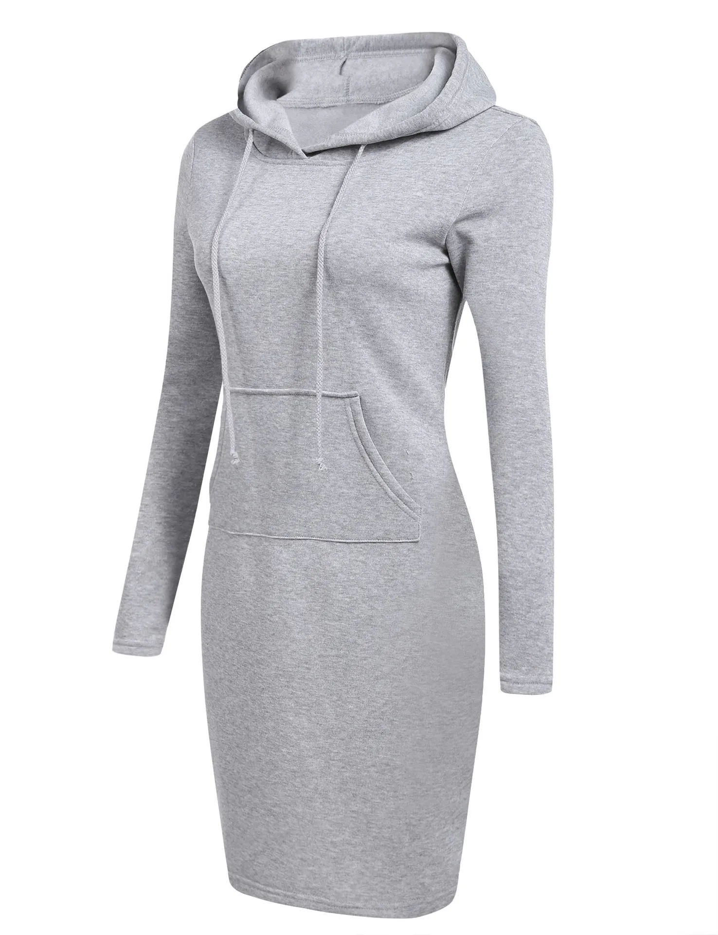 Custom logo women's hoodies & sweatshirts wholesale long sleeve other bodycon dress cheap casual women dress woman hoodie dress