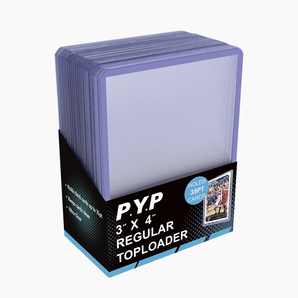 3*4 Toploader Card Holder Toploader For Cards Penny Sleeves Bundle For