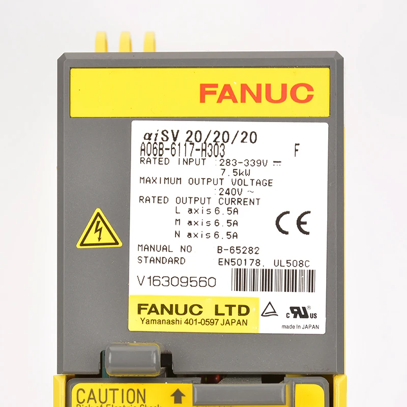 Fanuc CNC Motor Drive Japan  Original fanuc servo amplifier A06B-6117-H301 A06B-6117-H303 A06B-6117-H304