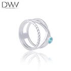 Zirconia Ring Zircon Rings China Supply Zirconia Engagement Ring Bright Silver Zircon Stone Bezel Setting Rings