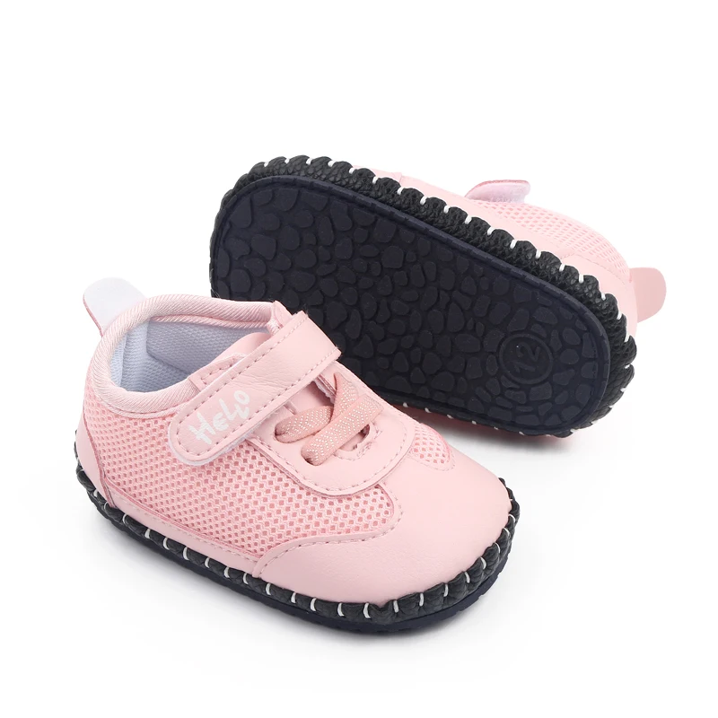 Spring Summer Baby Casual Toddler Shoes Non-slip Wear-resistant Mesh Surface Breathable Baby Sports Shoes factory