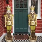 Nutcracker The Nutcracker High Quality Life Size Resin Christmas Decorations Outdoor Nutcracker Soldier Statue