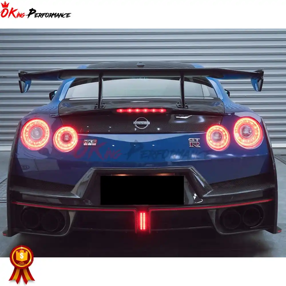 Convert 2024 Nismo Style Front Bumper For Nissan R35 Gtr 2008 2024 Half