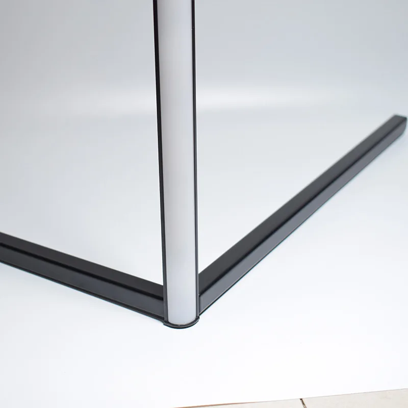 Vertical shelf led corner standing light warm white stand floor lamps for living room bedroom