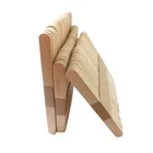 Flat Sticks Disposable Natural Biodegradable And Compostable Bulk Flat Wood Popsicle Sticks Ice Cream Sticks