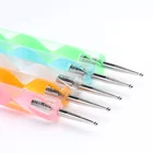 Pen Nail Art Nail 5pcs Double-headed Point Pen Nail Manicure Art Dotting Tools Decoration Pen