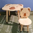 Kids Furniture Kids Table And Chair Set Koala Table Chair Set Solid Wood Kids Furniture Separate Sale Acceptable