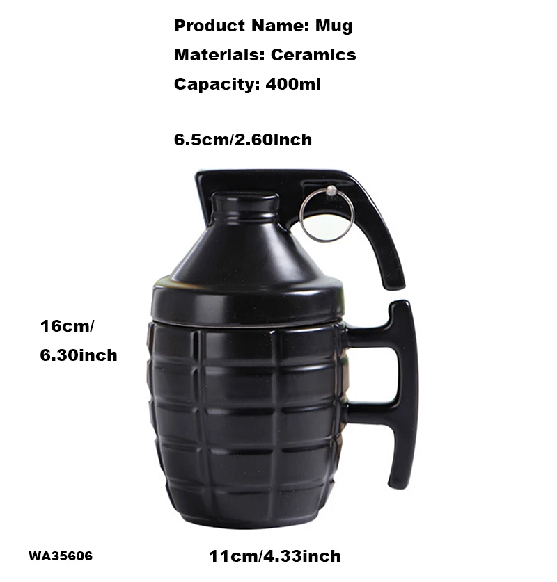 Grenade mug