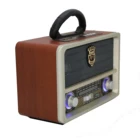 Radio Cmik MK-112BT Oem Hot Sale Portatil Fm Am Sw Digital Vintage Retro Homemade USB And SD Cards Portable Radio