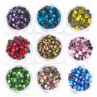 Flat Back Flat Crystals New Arrival Wedding Excellent Excellent 24 Colors Flat Back Crystal Rhinestone