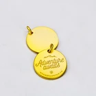 Metal Metal Label Sinicline 2021 Hot Sale Custom Brand Logo Metal Clothing Tags Swimwear Metal Tags Label