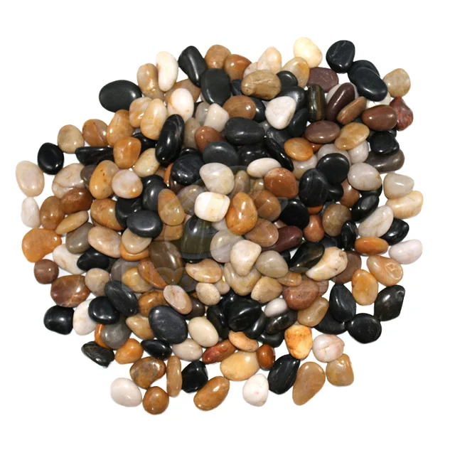 High Abrasion Resistance Polished Natural Stone Cobbles Pebbles Industrial Design for Garden Decoration Factory Cheap Price