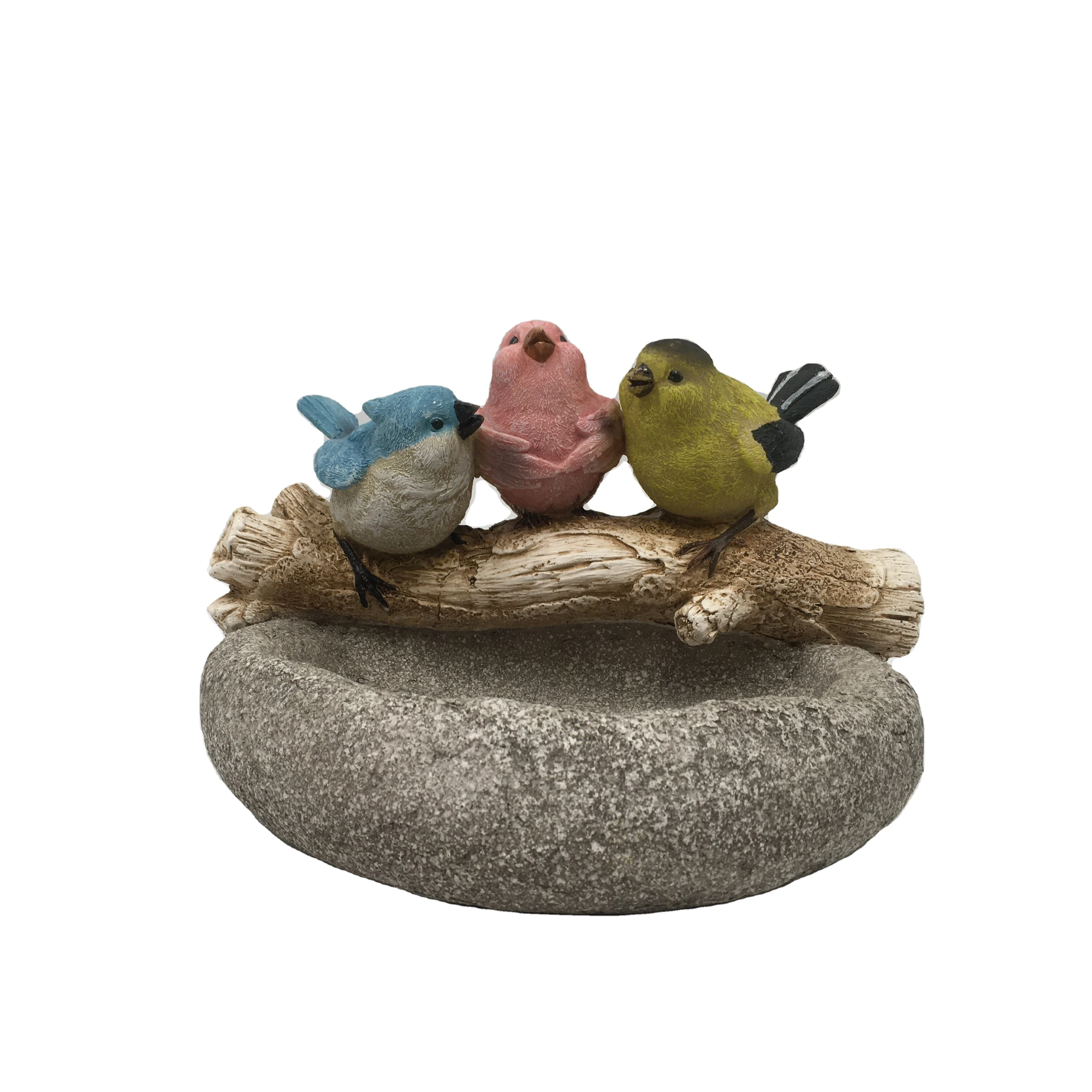 garden animal statues bird,figurine resin mold
