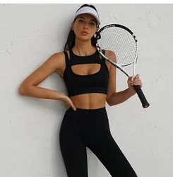 YIYI High Push Up Sports Bra Beauty Back Gym Fitness Sets Butt Lift Tummy Control Leggings Sets For Women Training Suits Girls