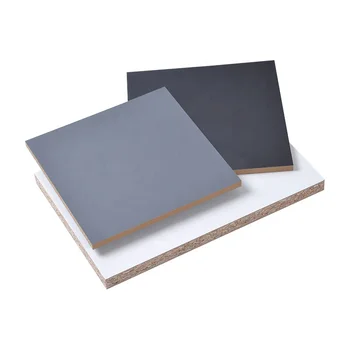 High Quality Matte Grey PET Faced Mdf Board For Furniture Design