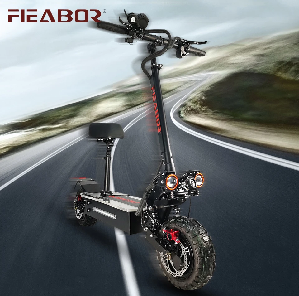 Fieabor Q06 11 Inç 60v 26ah 5600w Çift Sürücü Motor Yetişkin Scooter Max  Hız 75km/saat Ile Çıkarılabilir Koltuk Elektrikli Scooter - Buy 5600w Q06  Elektrikli Scooter,Çift Motorlar Elektrikli Scooter,Fieabor Elektrikli  Scooter Product